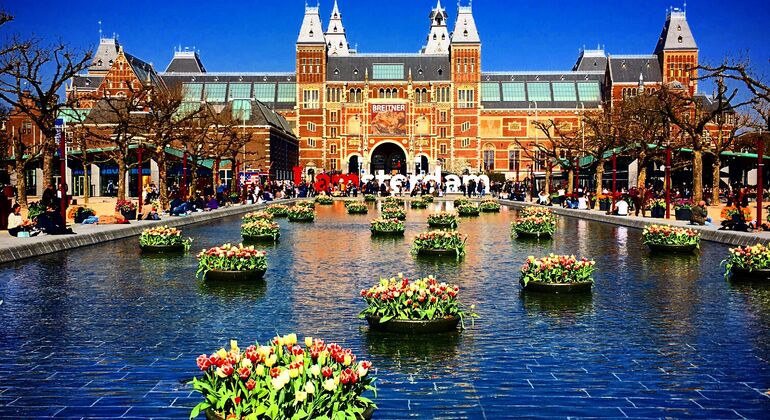 Amsterdam Full Day Tour: Walk, Bike & Cruise Provided by Guias&Tours